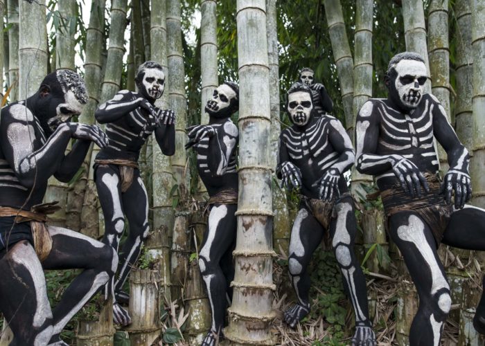 Chimbu Skeleton People, Mt. Hagen © Amanda Cotton