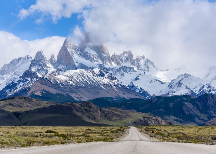 Straße, Patagonien, Argentinien